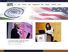 Tablet Screenshot of iafpe-ma.org